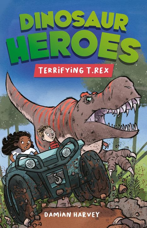 Damian Harvey: Dinosaur Heroes: Terrifying T. Rex, Buch