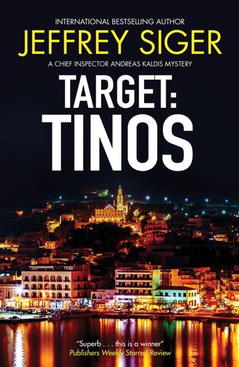 Jeffrey Siger: Target: Tinos, Buch