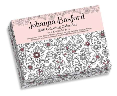 Johanna Basford: Johanna Basford 2020 Coloring Day-To-Day Calendar, Diverse