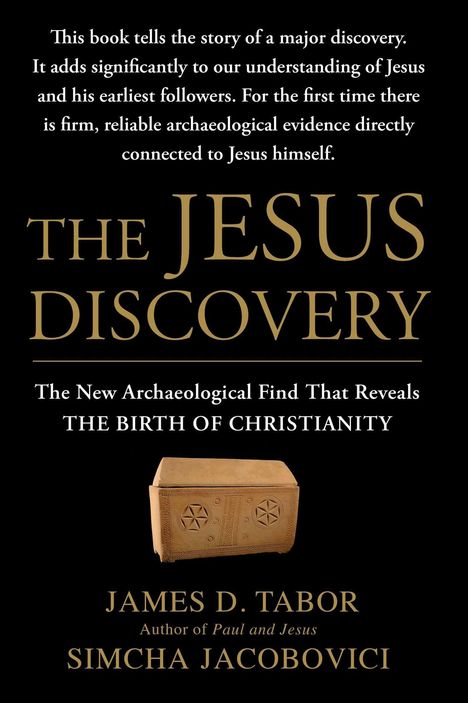 James D Tabor: The Jesus Discovery, Buch