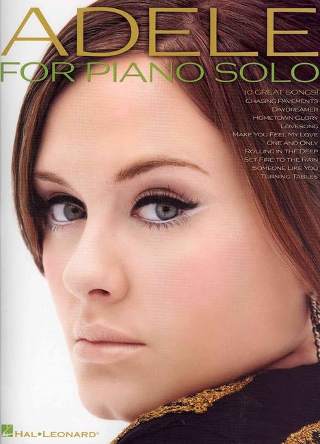 Adele for Piano Solo, Buch