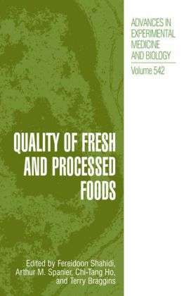 Quality of Fresh and Processed Foods, Buch