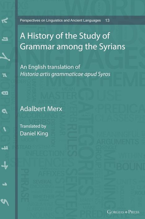 Adalbert Merx: A History of the Study of Grammar among the Syrians, Buch