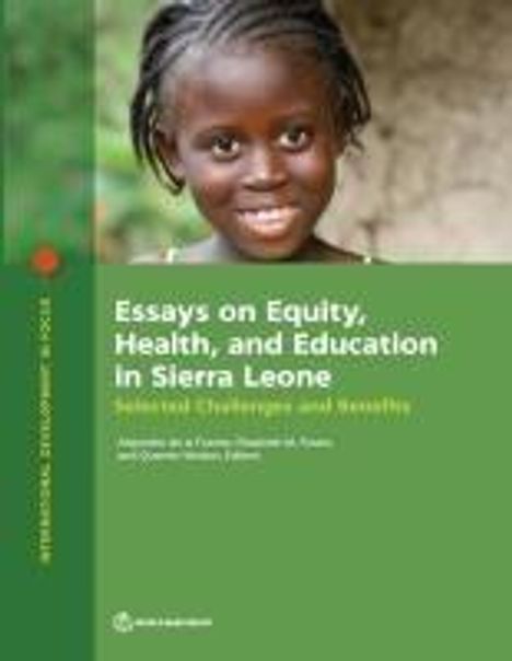 Essays on Equity, Health, and Education in Sierra Leone, Buch