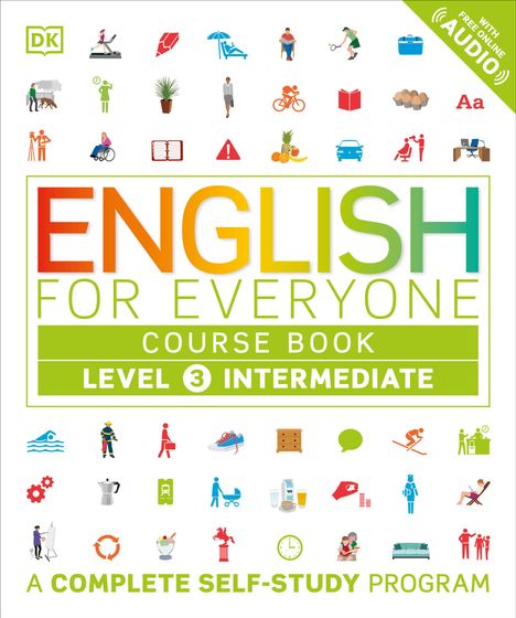 Dk: English for Everyone: Level 3: Intermediate, Course Book, Buch