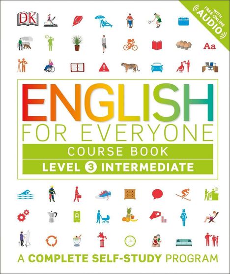 Dk: English for Everyone: Level 3: Intermediate, Course Book, Buch