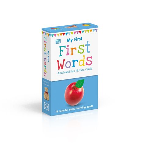 Dk: My First Touch and Feel Picture Cards: First Words, Diverse
