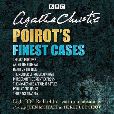 Agatha Christie: Poirot's Finest Cases, 16 CDs