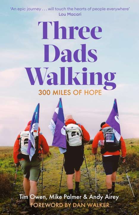 Andy Airey: Three Dads Walking, Buch