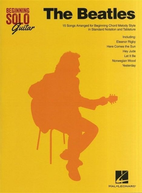 Beginning Solo Guitar: The Beatles, Noten