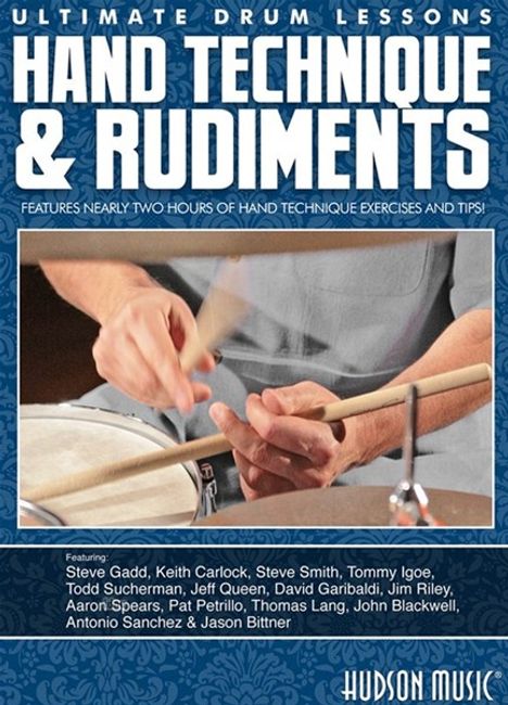 Ultimate Drum Lessons: Hand Technique &amp; Rudiments, Noten