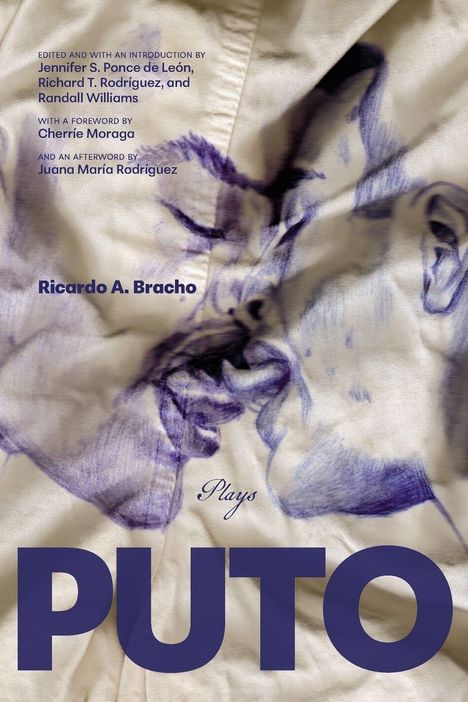 Titel: "Puto". Autoren: Ricardo A. Bracho. Illustration von zwei sich küssenden Personen im Hintergrund.