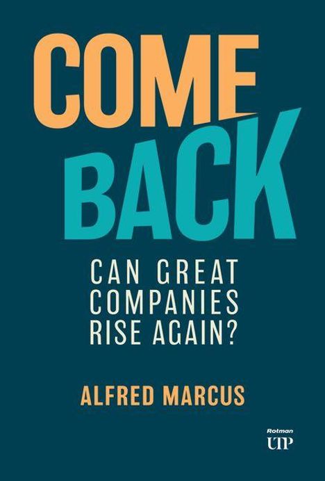 Alfred Marcus: Comeback, Buch