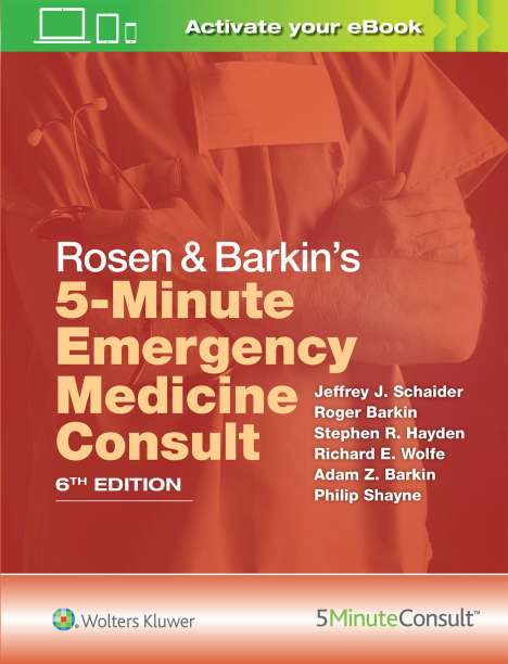 Adam Z. Barkin: Rosen &amp; Barkin's 5-Minute Emergency Medicine Consult, Buch