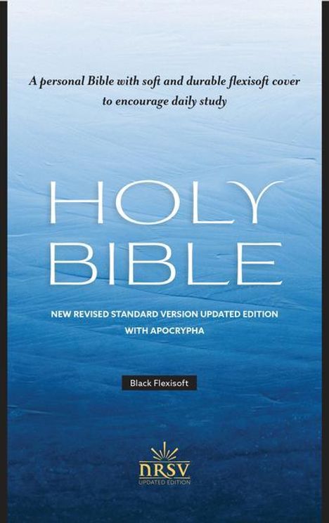 NRSV Updated Edition Bible with Apocrypha (Flexisoft, Black), Buch