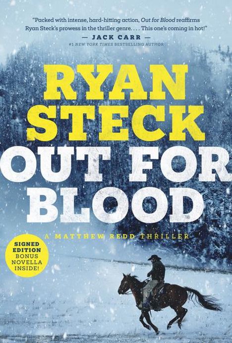 Ryan Steck: Out for Blood, Buch