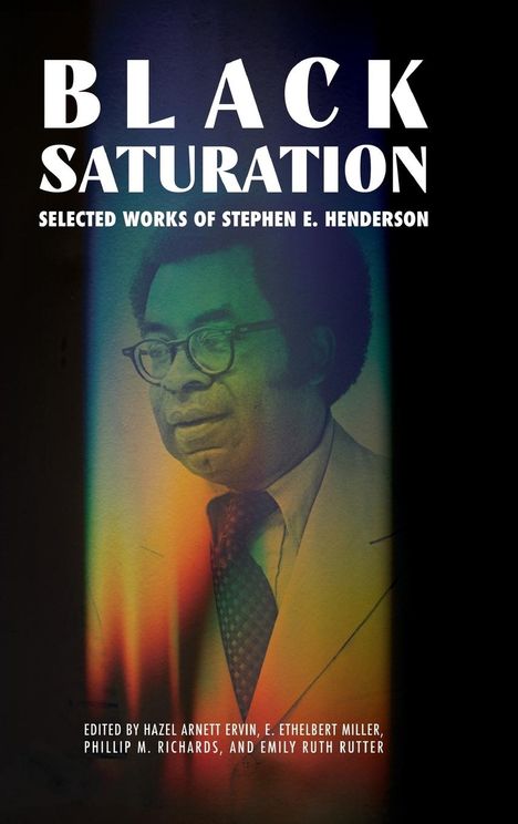 Hazel Arnett Ervin: Black Saturation, Buch