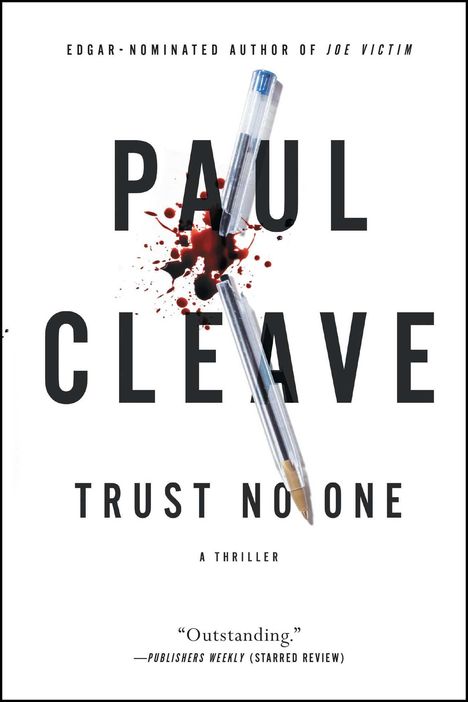 Paul Cleave: Trust No One, Buch