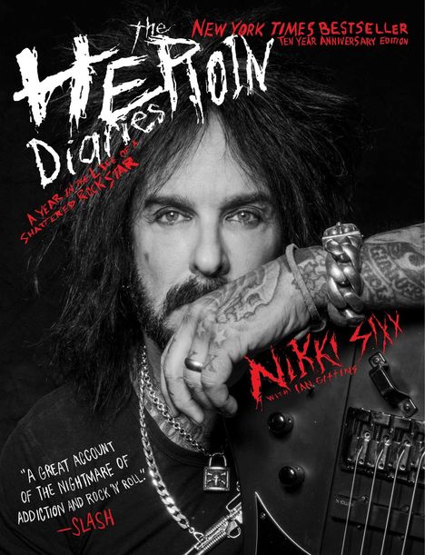 Nikki Sixx: The Heroin Diaries: Ten Year Anniversary Edition: A Year in the Life of a Shattered Rock Star, Buch