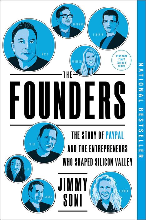 Jimmy Soni: The Founders, Buch