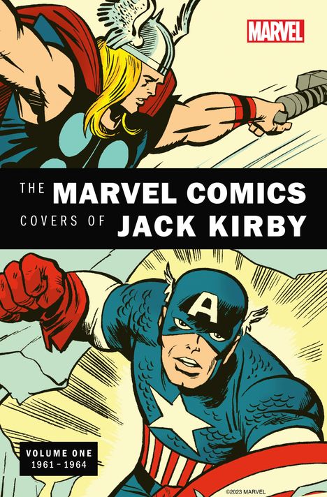 The Marvel Comics Covers of Jack Kirby Volume 1, Buch