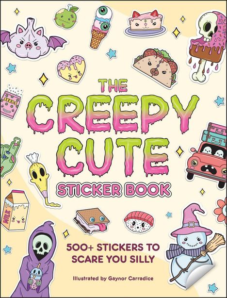 The Creepy Cute Sticker Book, Buch