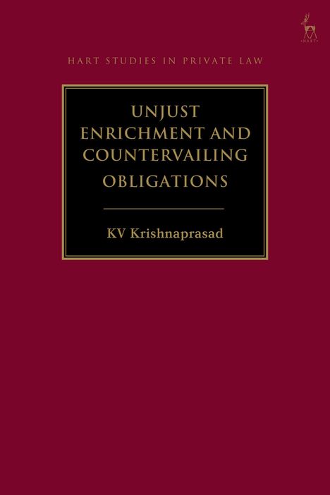 Kv Krishnaprasad: Unjust Enrichment and Countervailing Obligations, Buch