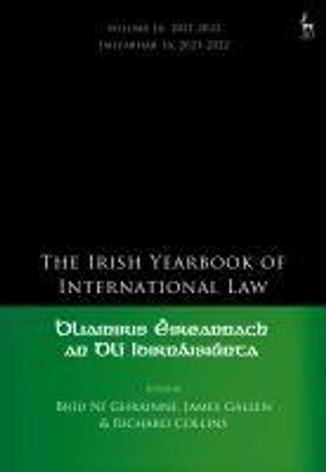 The Irish Yearbook of International Law, Volume 16, 2021-2022, Buch