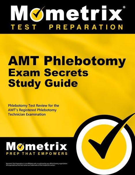 Amt Phlebotomy Exam Secrets Study Guide: Phlebotomy Test Review for the Amt's Registered Phlebotomy Technician Examination, Buch