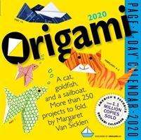 Margaret Van Sicklen: Van Sicklen, M: 2020 Origami Colour Page-A-Day Calendar, Kalender