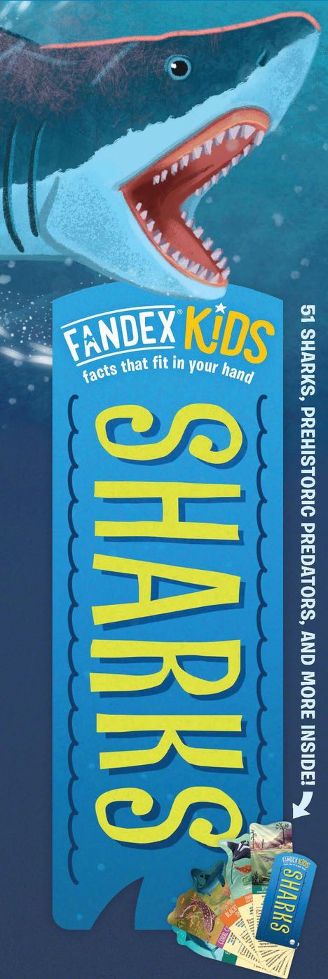 Workman Publishing: Fandex Kids: Sharks, Diverse