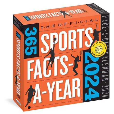 Workman Calendars: Official 365 Sports Facts-A-Year Page-A-Day Calendar 2024, Kalender