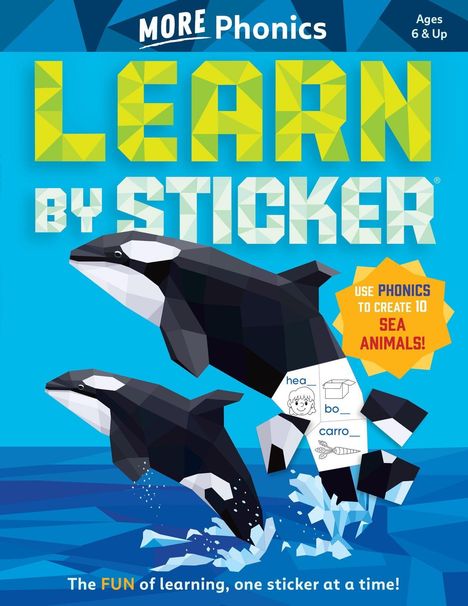 Workman Publishing: Learn by Sticker: More Phonics, Buch