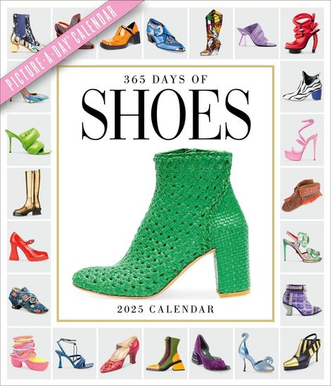 365 Days of Shoes Picture-A-Day® Wall Calendar 2025, Kalender