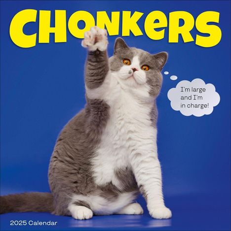 Workman Calendars: Chonkers Wall Calendar 2025, Kalender