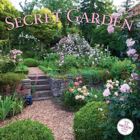 Workman Calendars: Secret Garden Wall Calendar 2025, Kalender