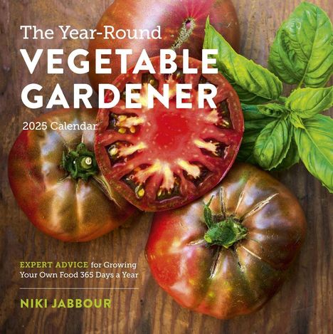 Niki Jabbour: The Year-Round Vegetable Gardener Wall Calendar 2025, Kalender