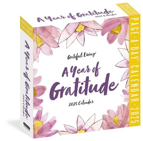 A Network for Grateful Living: A Year of Gratitude Page-A-Day(r) Calendar 2025, Kalender