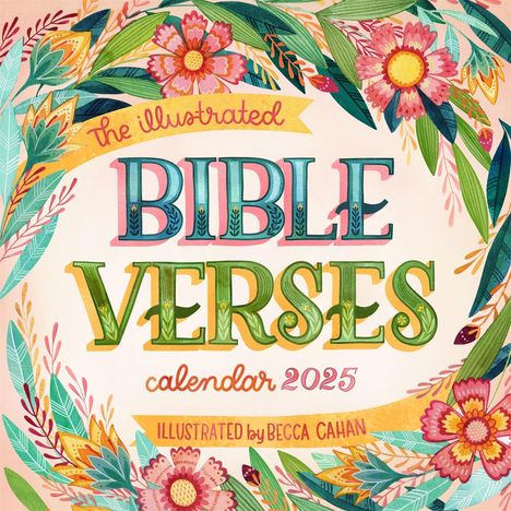 Rebecca Brinton: Illustrated Bible Verses Wall Calendar 2025, Kalender