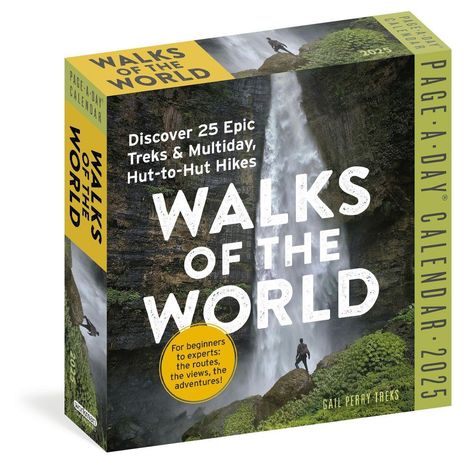 Gail Perry Johnston: Walks of the World Page-A-Day® Calendar 2025, Kalender