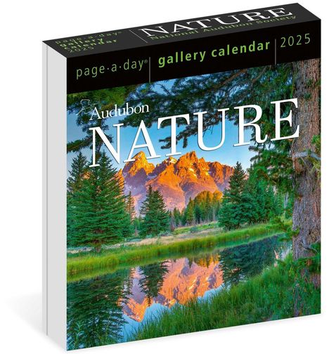 National Audubon Society: Audubon Nature Page-A-Day(r) Gallery Calendar 2025, Kalender