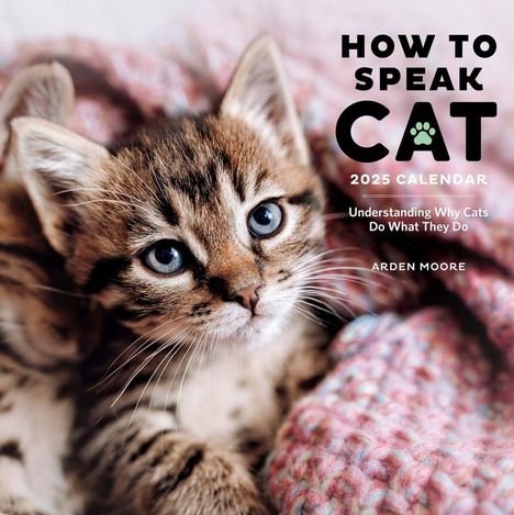 Workman Calendars: How to Speak Cat Wall Calendar 2025, Kalender