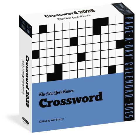 New York Times: The New York Times Crossword Page-A-Day(r) Calendar 2025, Kalender