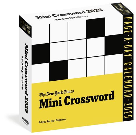 New York Times: The New York Times Mini Crossword Page-A-Day(r) Calendar 2025, Kalender