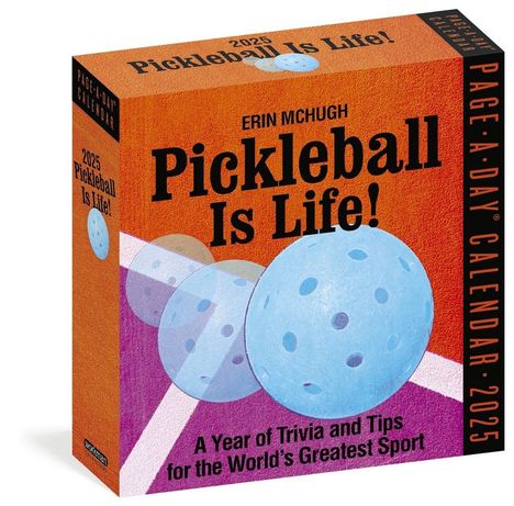 Erin Mchugh: Pickleball Is Life! Page-A-Day(r) Calendar 2025, Kalender