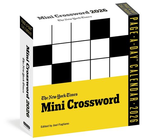 Workman Calendars: New York Times Mini Crossword Page-A-Day(r) Calendar 2026, Kalender