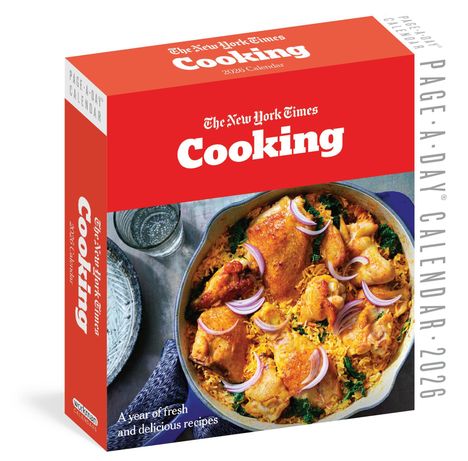 Workman Calendars: New York Times Cooking Page-A-Day(r) Calendar 2026, Kalender