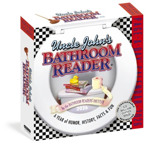 The Bathroom Readers' Institute: Uncle John's Bathroom Reader Page-A-Day(r) Calendar 2026, Kalender