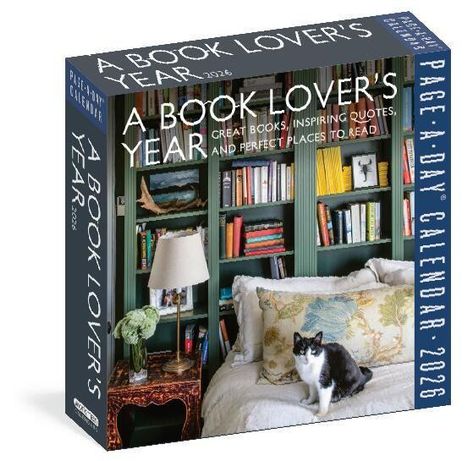 Workman Calendars: A Book Lover's Year Page-A-Day(r) Calendar 2026, Kalender