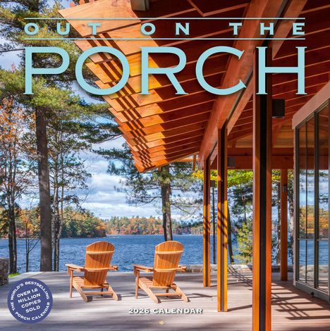 Workman Calendars: Out on the Porch Wall Calendar 2026, Kalender
